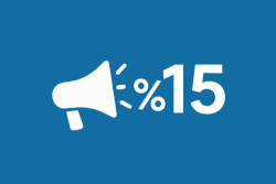 Special 15% Discount Campaign for the Opening!